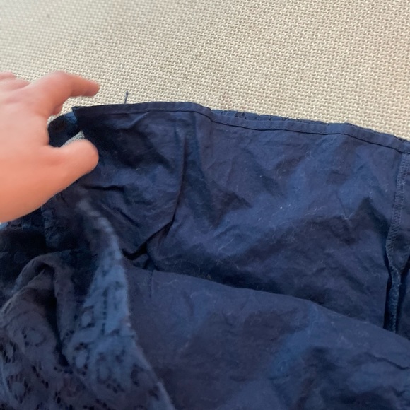 Lilly Pulitzer Navy Blue Karina Lace Mini Dress - Picture 10 of 11